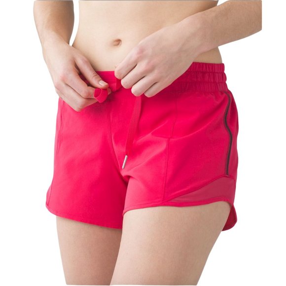 lululemon athletica Pants - Lululemon Hotty Hot Short (in "Boom Juice") Hot Pink Running Workout Short